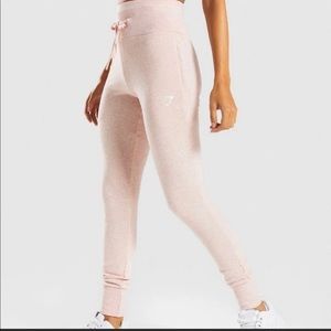 Women’s Gymshark High-Rise Pink Joggers